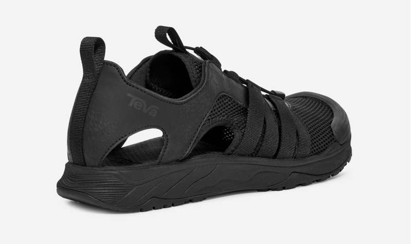 Teva Mens HydraTrek Sandal Closed Toe shoe  - Black-3