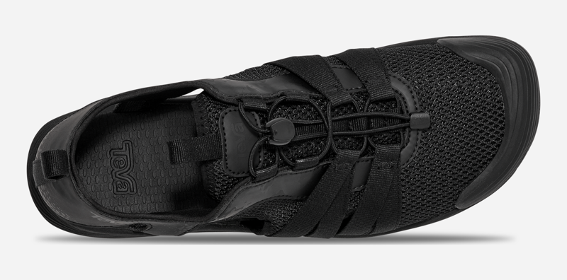 Teva Mens HydraTrek Sandal Closed Toe shoe  - Black-4