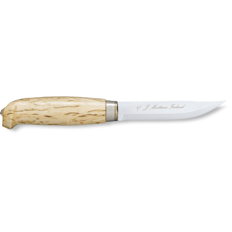 Marttiini Lynx 131 Curly Birch Puukko Knife-1