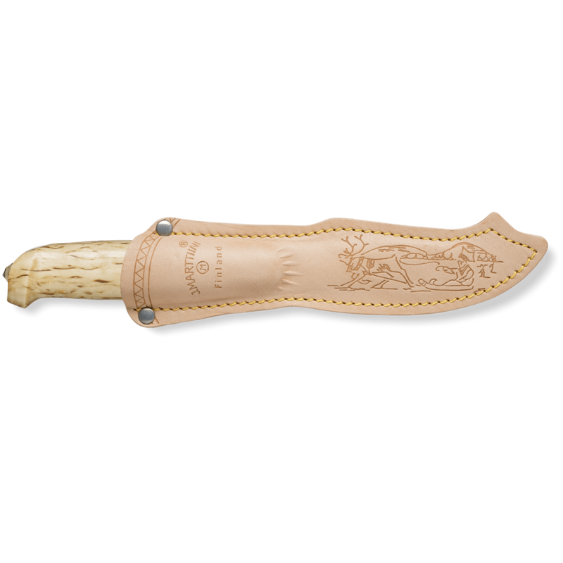 Marttiini Lynx 131 Curly Birch Puukko Knife-2