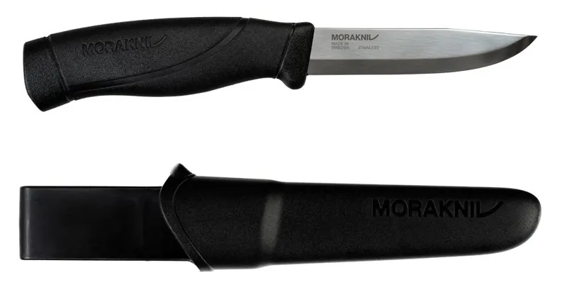 Mora Companion Heavy Duty Stainless Steel - Black