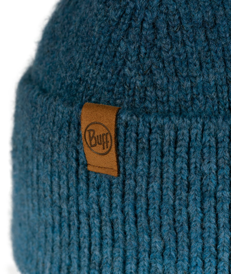 Buff Knitted Beanie Marin Denim-2