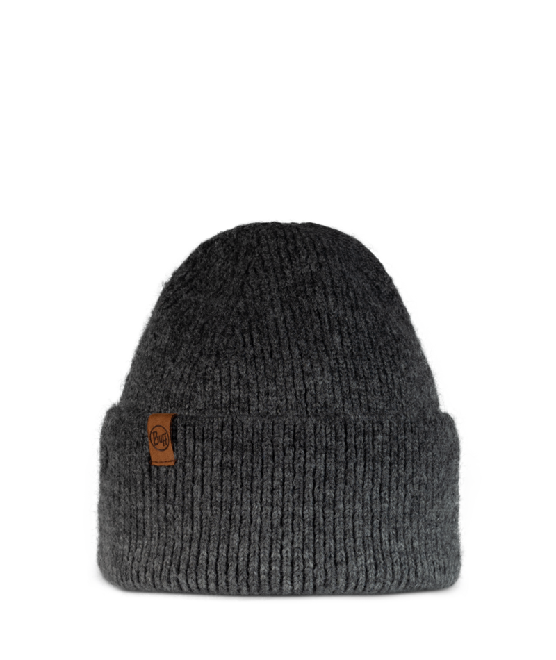 Buff Knitted Beanie Marin Graphite