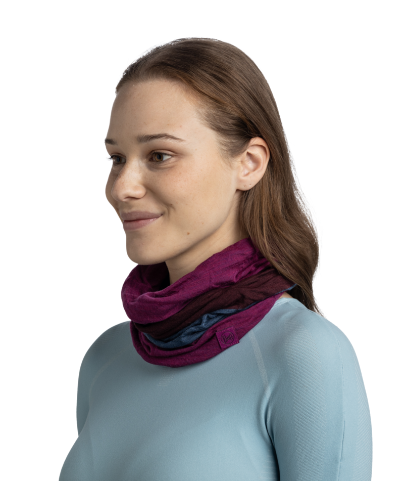 Buff Merino Move Block Adult Magenta