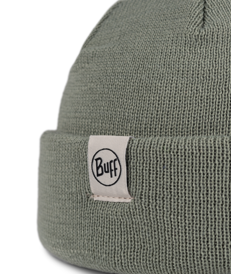 Buff Knitted Beanie Lilon Fisherman B Opaline-2