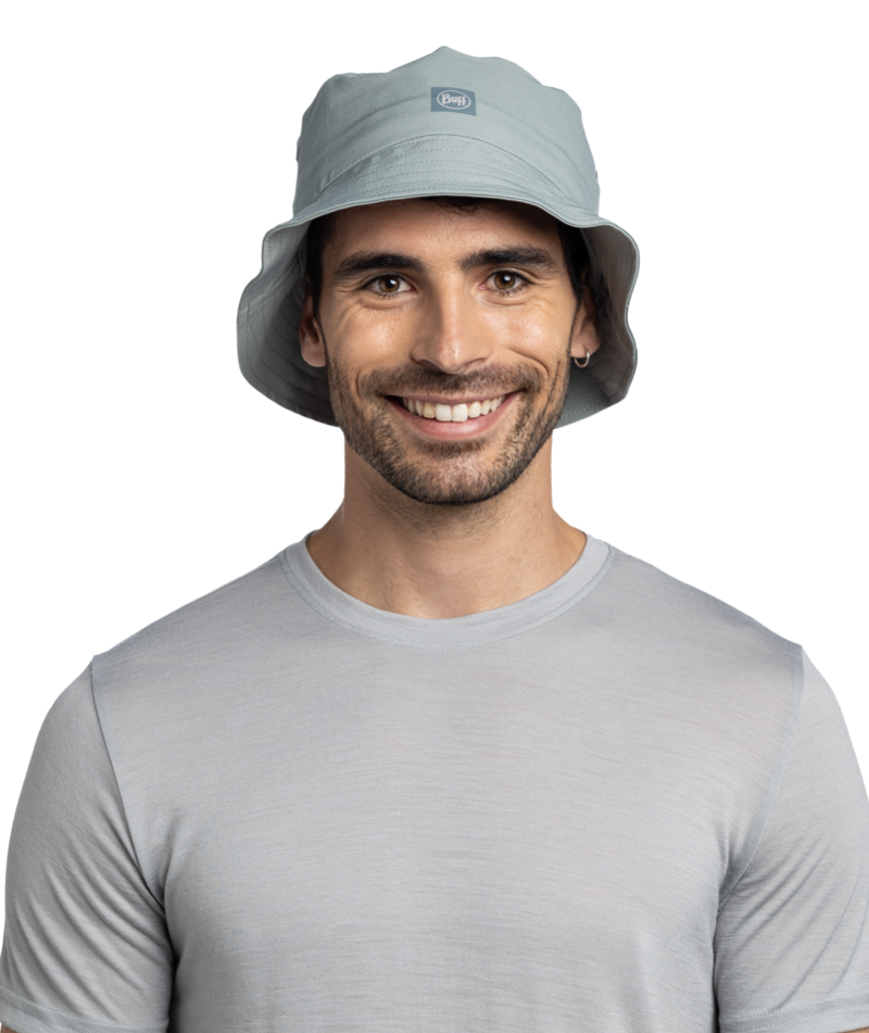 Buff Adventure Bucket Hat Solid Flint-1