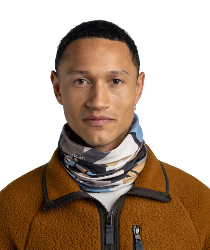 Buff Thermonet Beldar Adult Gingko Pattern Neck Warmer