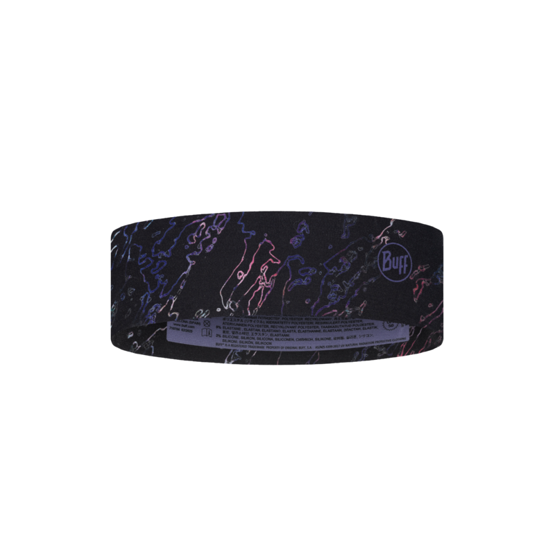 Buff Coolnet Uv Slim Headband Anter Black
