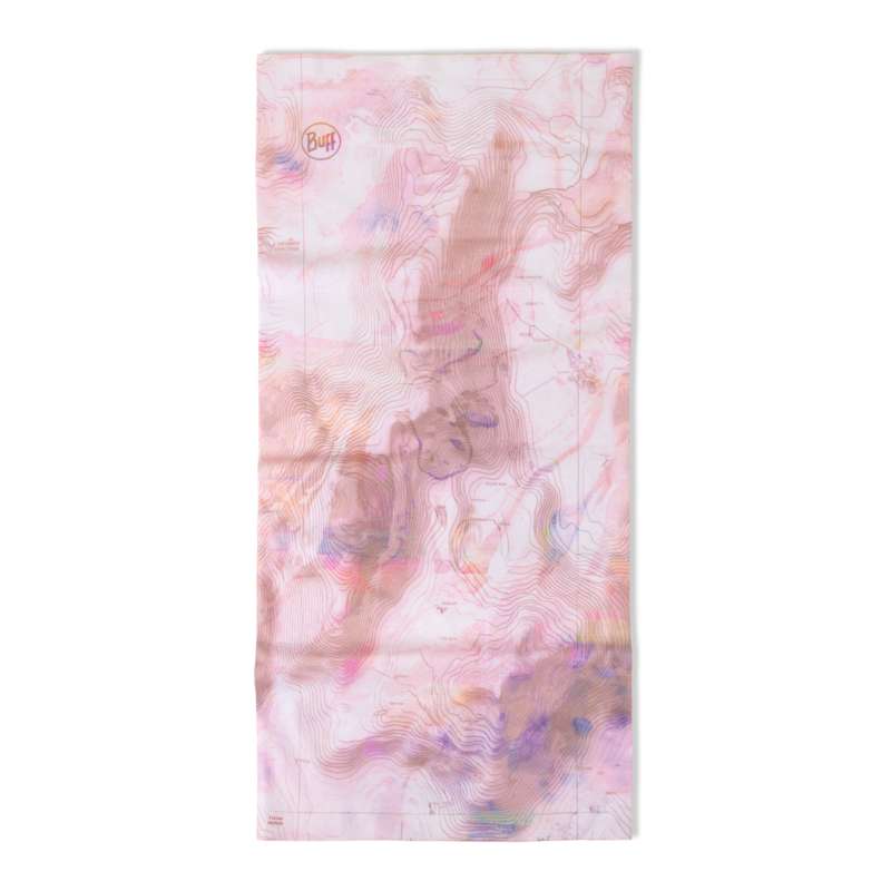 Buff Coolnet Uv Insect Shield Neck Gaiter Orisa Pink Azalea