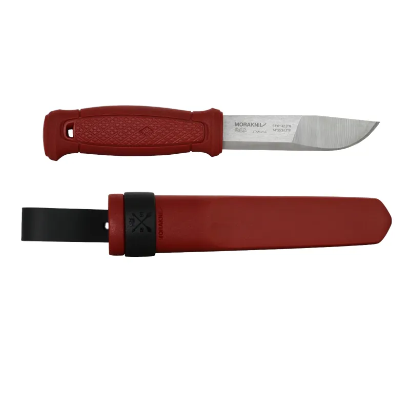 Morakniv Kansbol Bushcraft Knife - Dala Red