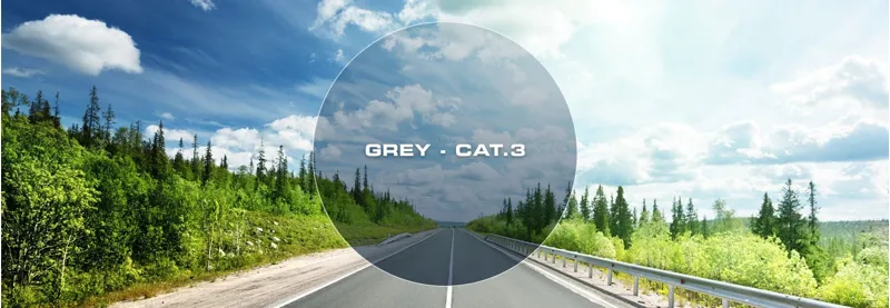 Bloc Elba F990 Sunglasses - Matt black with grey lens -2