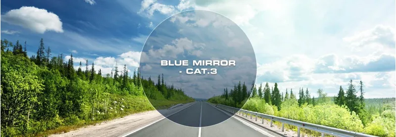 Bloc Beck XMB80 Black/Blue Mirror Sunglasses-2