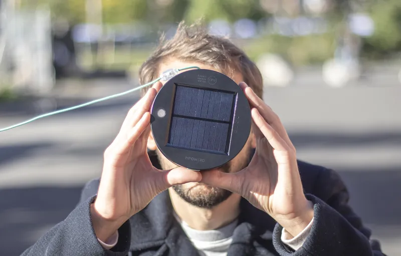Luci Solar String Lights + Mobile Charger for Camping-3