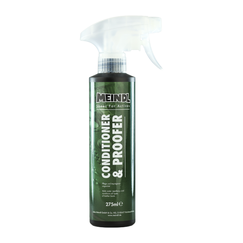 Meindl Conditioner and Proofer Spray for leather nubuck suede footwear waterproofing 275ml