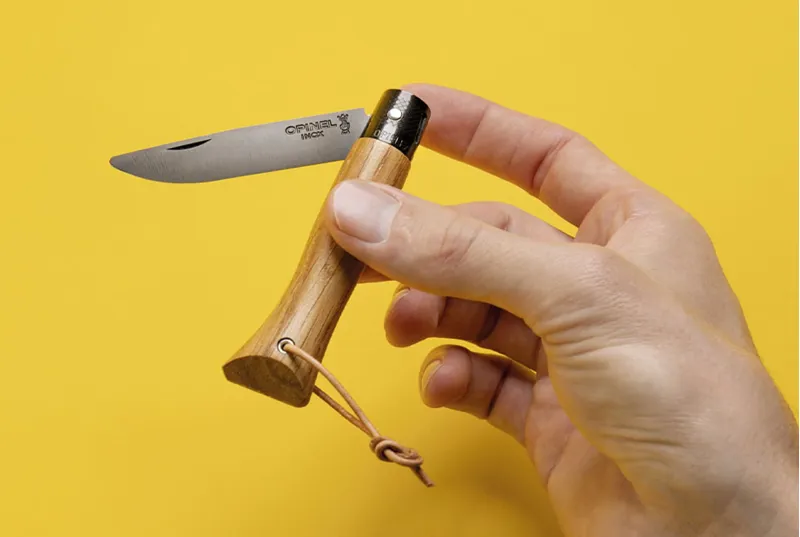 Opinel Neo6 Opiflex Knife - EDC Non Locking - Oak Handle-10