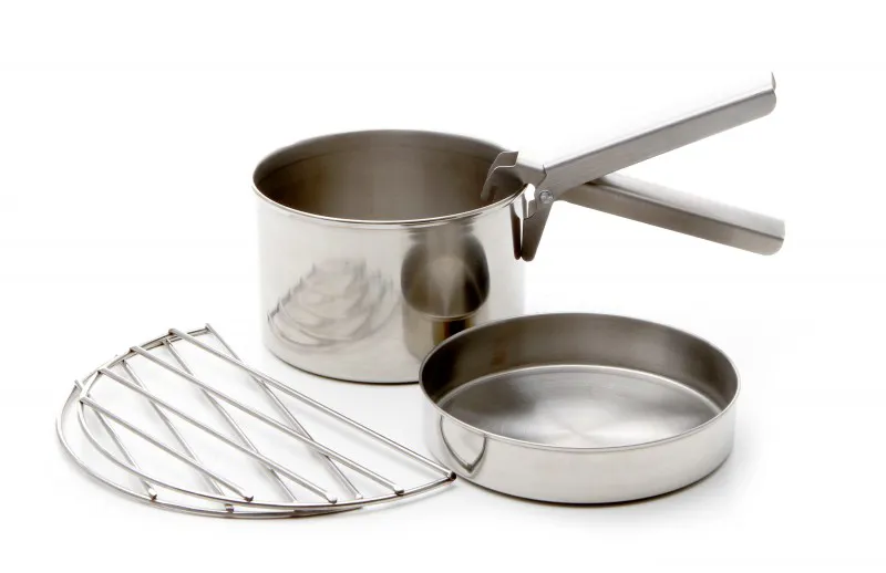 Kelly Kettle 'Trekker' Stainless Steel Storm Kettle Kit 0.6L-4