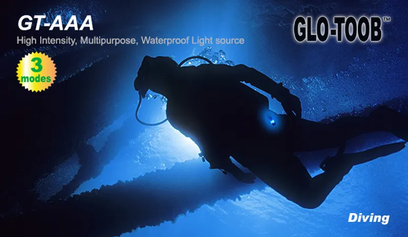 Glo-Toob AAA Battery Powered Light Stick Marker - Green-2