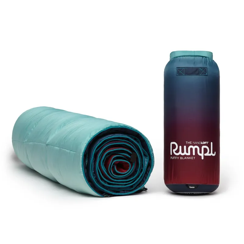 Rumpl Nanoloft Puffy Blanket - Single - Crisp Fade-1
