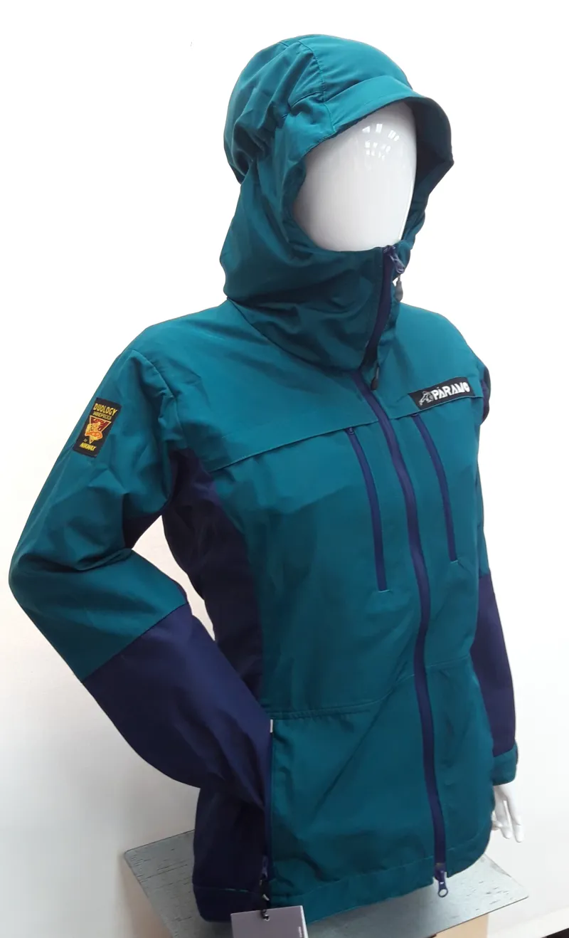 Paramo Womens Bentu Windproof Jacket - Spruce Green / Midnight Blue