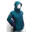 Paramo Womens Bentu Windproof Jacket - Spruce Green / Midnight Blue
