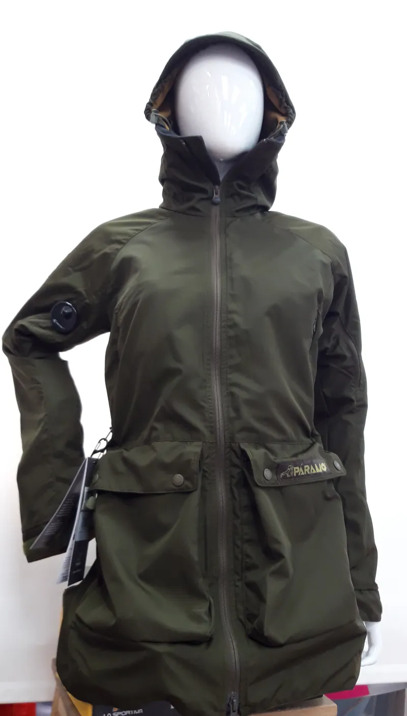 Paramo Women's Waterproof Pajaro Jacket Moss Green Updated Version-1