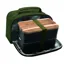 Akinod Bento + Insulated Lunch Bag - Black/Khaki
