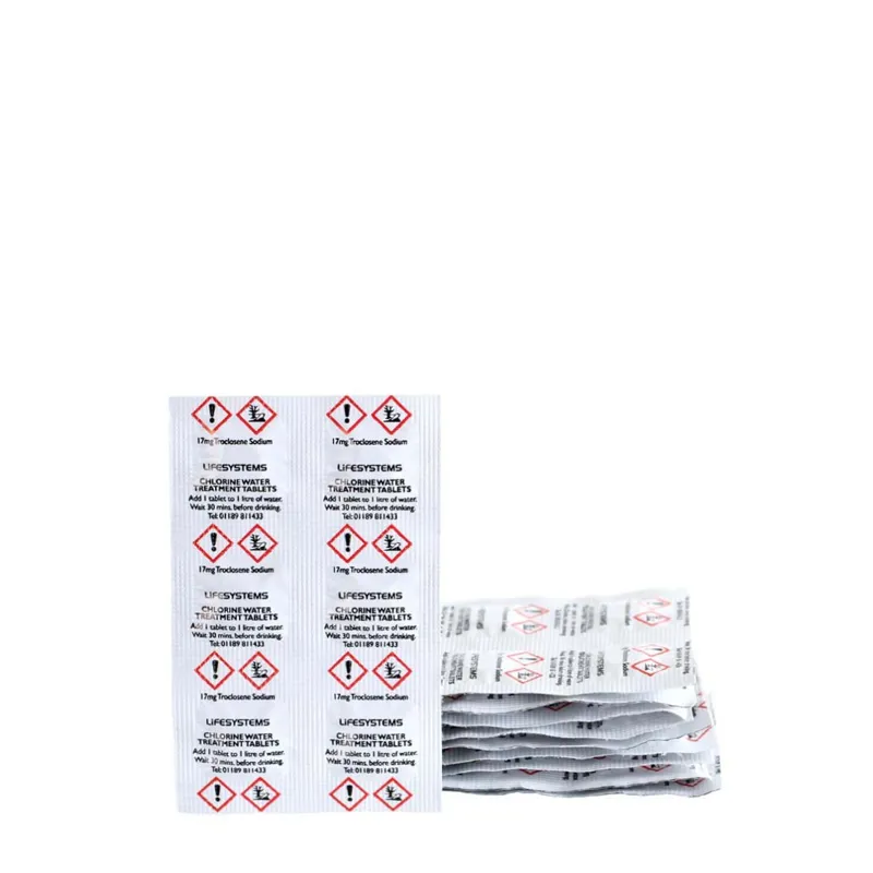 Lifesystems Chlorine Water Purification Tablets-1