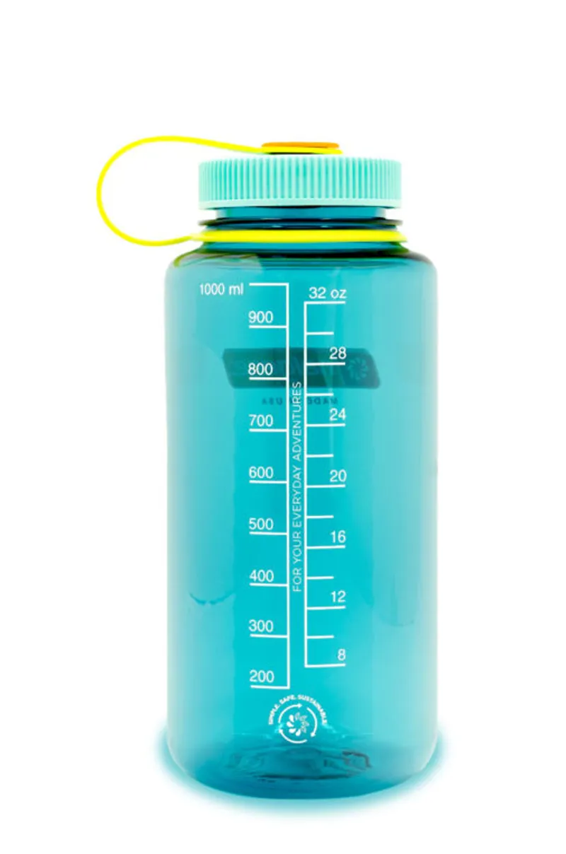 Nalgene Tritan Sustain 1 litre Wide Mouth - Cerulean-1