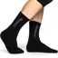 Woolpower 400 Unisex Merino Logo Socks - Black