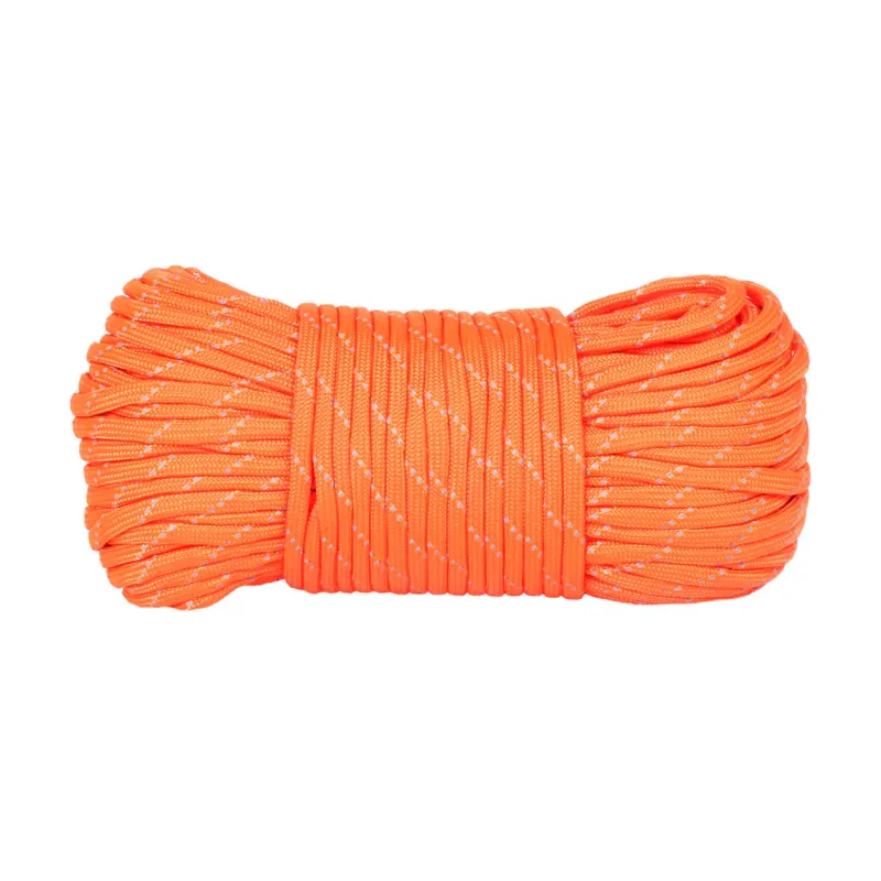 Lifeventure Paracord 550lb 7-core Orange 33m with Reflective Thread