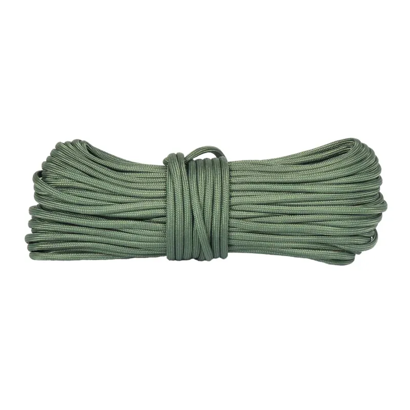 Lifeventure Tinder and Fishing Line Paracord 550lb 7-core Olive Green 33m with Reflective Thread