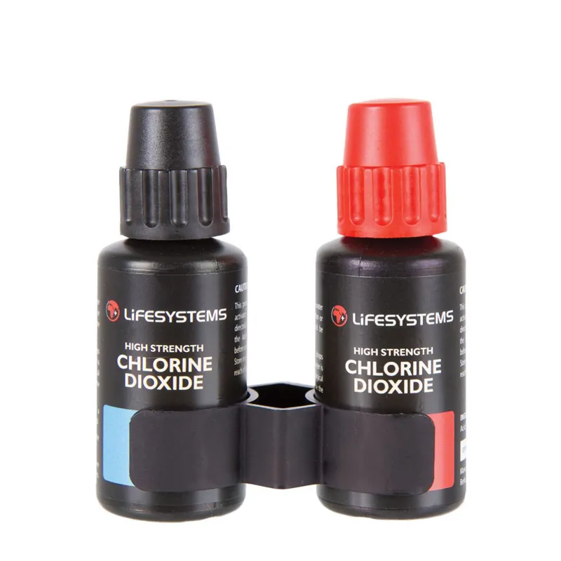 Lifesystems Chlorine Dioxide high strength Water Purification Droplet Set