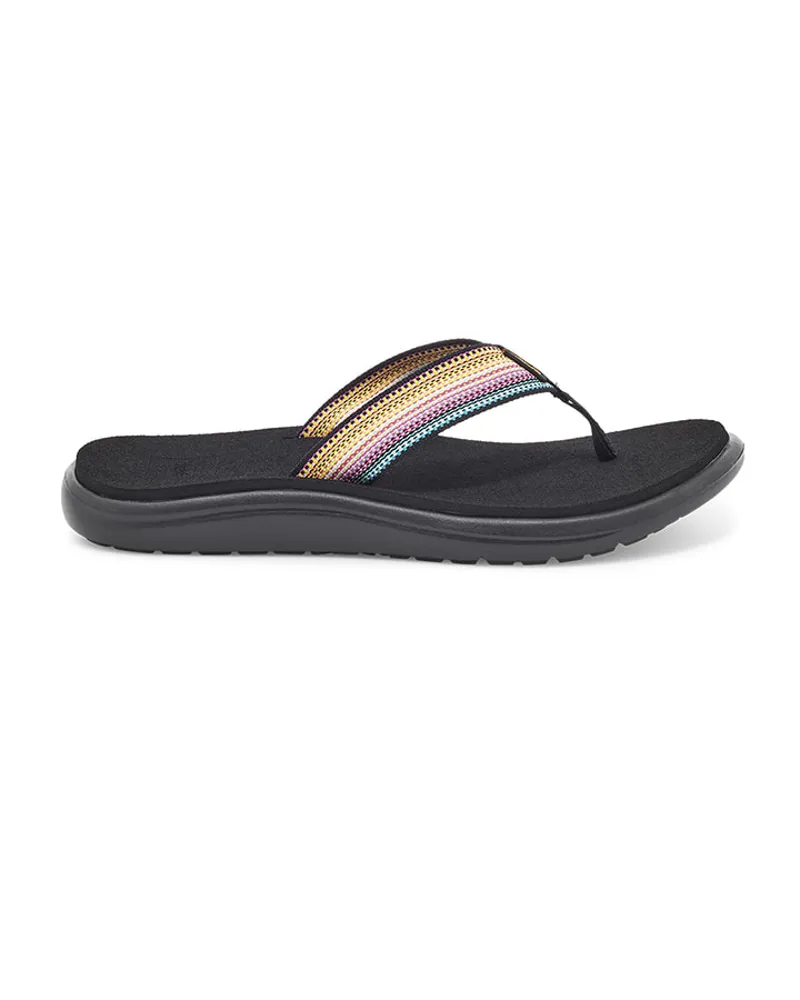 Teva Voya Flip - Antiguous Black Multi-2