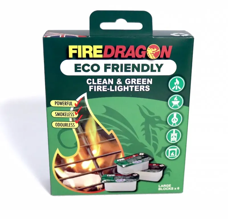 Fire Dragon Solid Blocks x6 