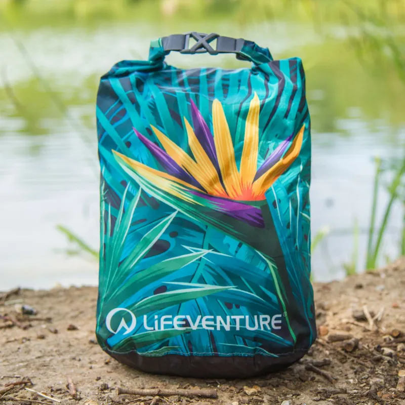 Lifeventure Printed Dry Bag - 5L - Tropical-1