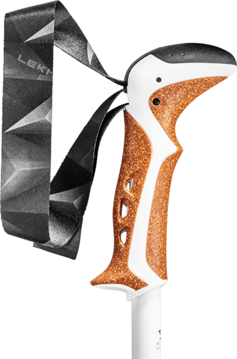 Leki Jannu White/Smoke Green/Silver Walking poles - pair -1