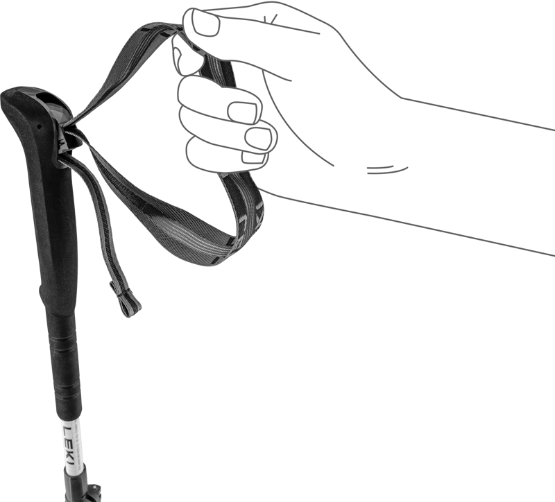 Leki Skytera FX Carbon SL - White/Black/Orange-3