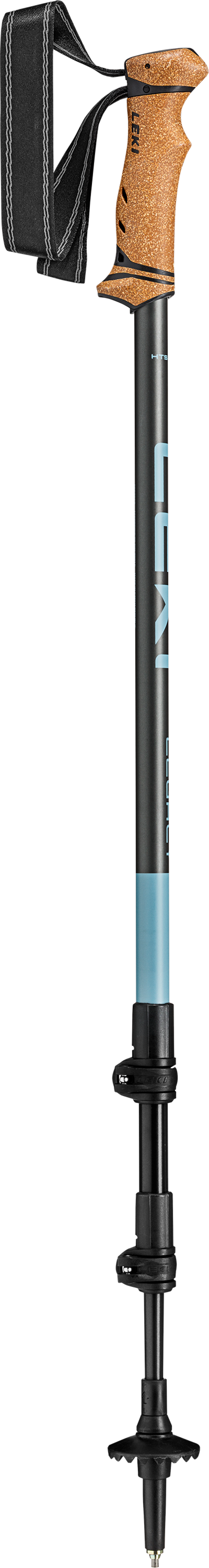 Leki Legacy Trekking Pole Pair - Grey and Petrol-5