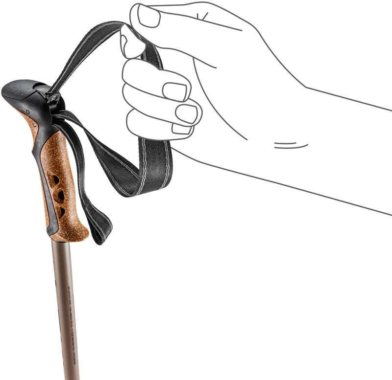 LEKI Unisex Khumbu Trekking Poles Black and Clay-2