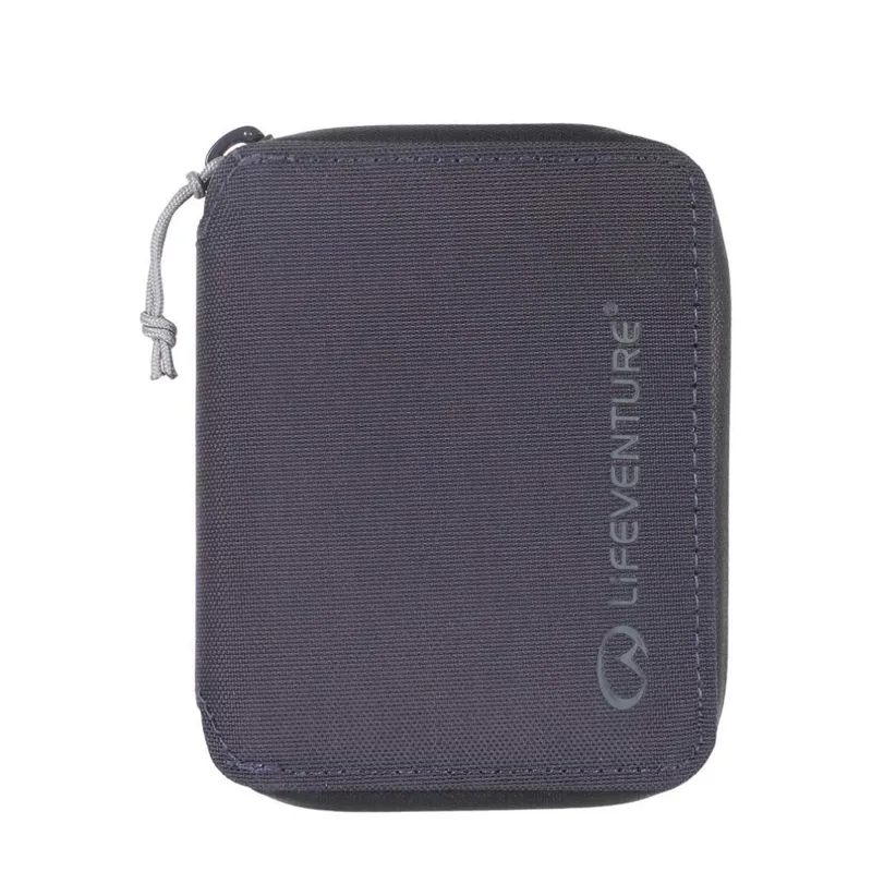 Lifeventure Recycled RFiD Bi-Fold Wallet - Navy Blue