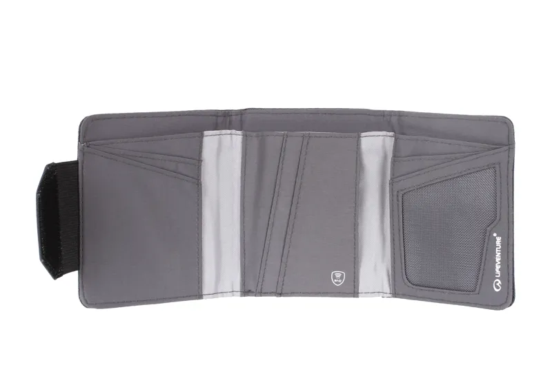 Lifeventure RFiD Recycled Fabric Wallet - Olive-2