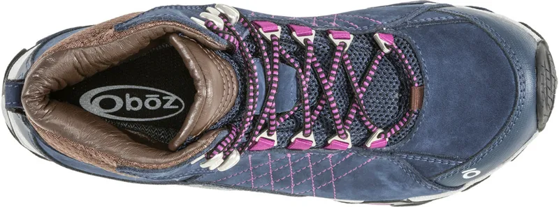 Oboz Women s Sapphire Mid Waterproof Walking Boots WIDE FIT Huckleberry