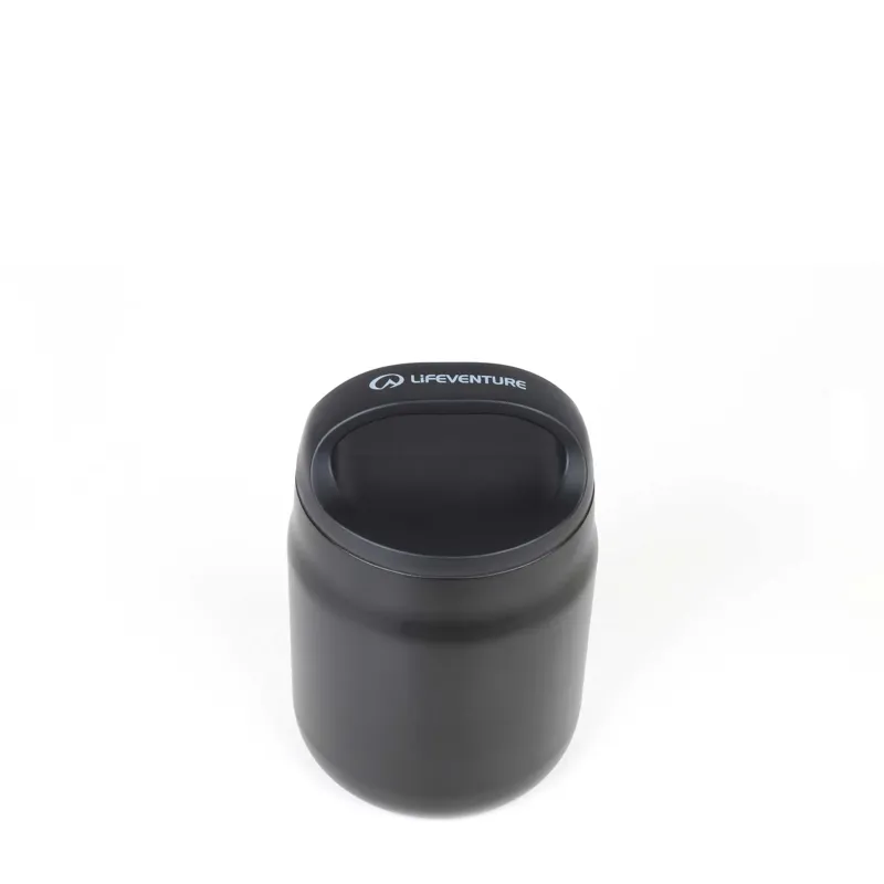 Lifeventure Vacuum Food Flask - 600ml - Black