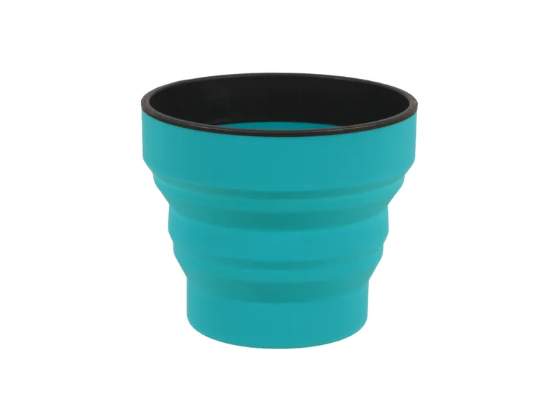 Lifeventure Ellipse Collapsible FlexiMug Cup - Teal