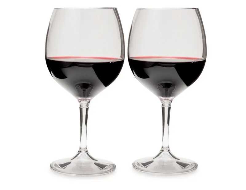 GSI Nesting Red Wine Glass Set of 2