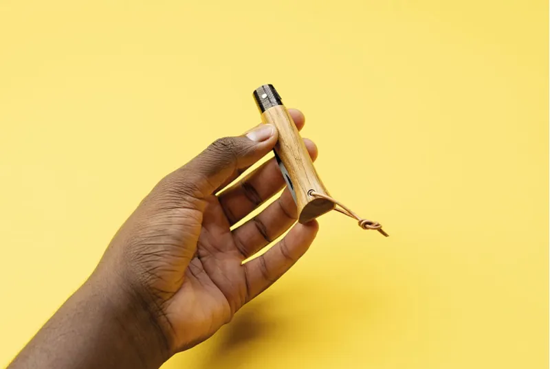 Opinel Neo6 Opiflex Knife - EDC Non Locking - Oak Handle-11