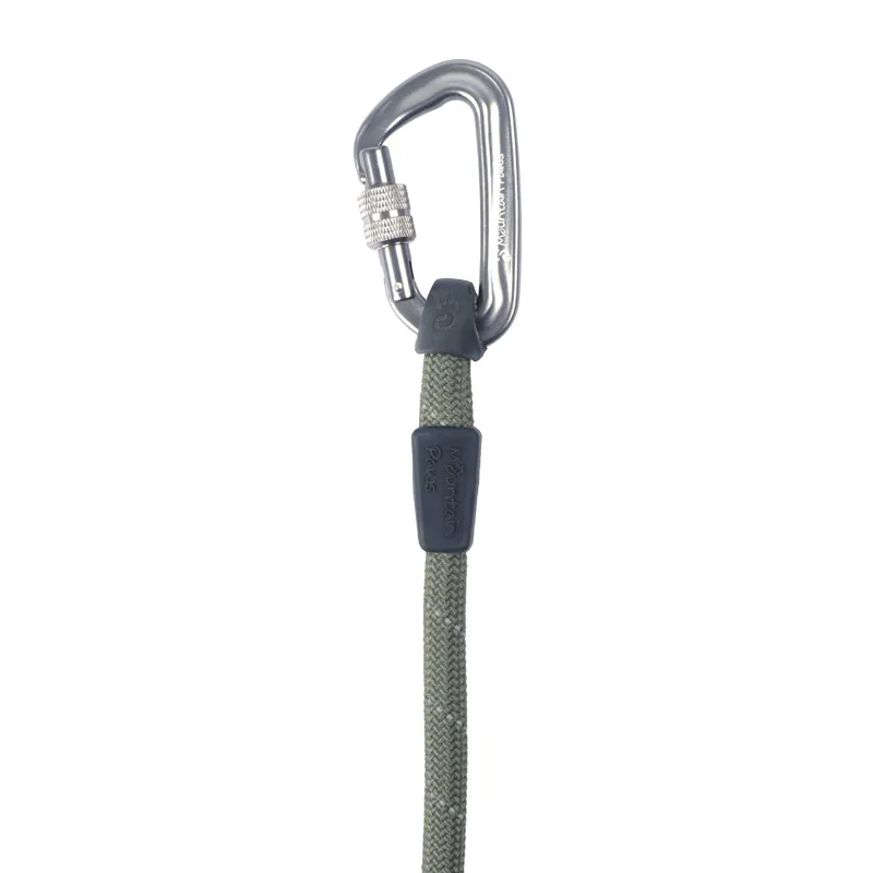 Mountain Paws Climbing Rope Dog Lead - Olive-2