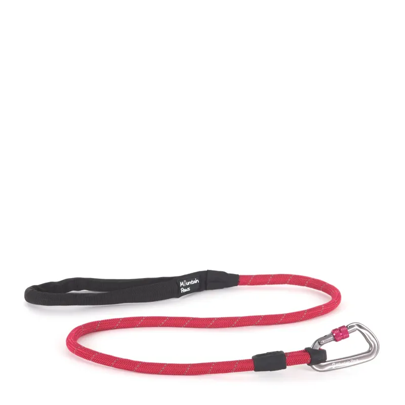 Mountain Paws Climbing Rope Dog Lead - Red-1