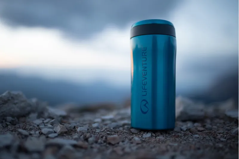 Lifeventure Thermal Mug 300ml - Gloss Blue-3