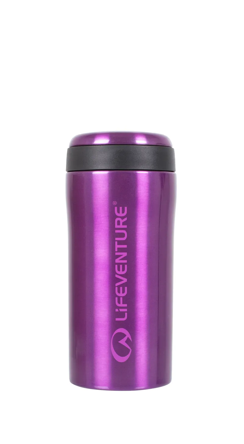 Lifeventure Thermal Mug 300ml - Gloss Purple